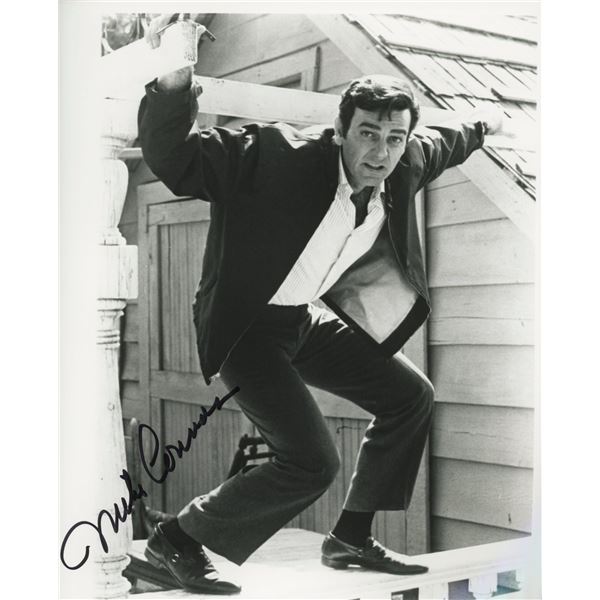 Mannix Mike Connors signed photo. GFA Authenticated