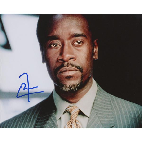 Oceans 12 Don Cheadle signed movie photo