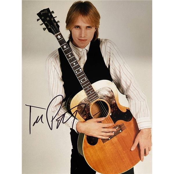 Tom Petty signed photo