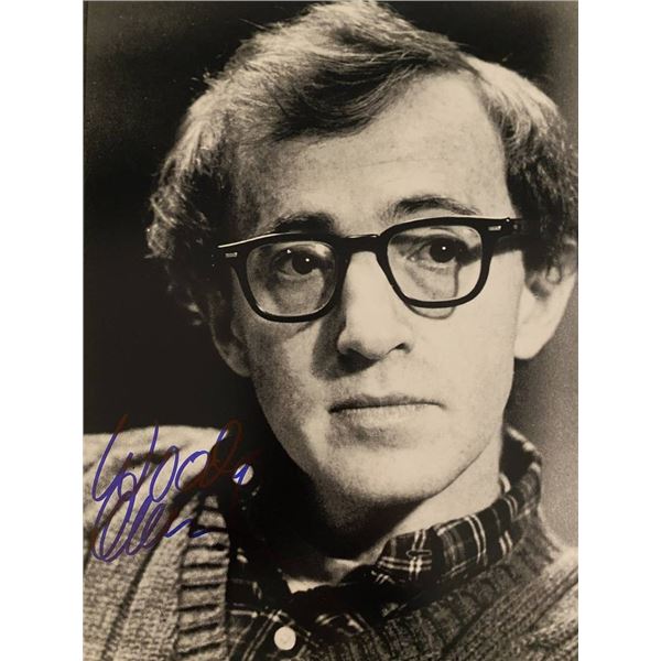 Woody Allen signed photo
