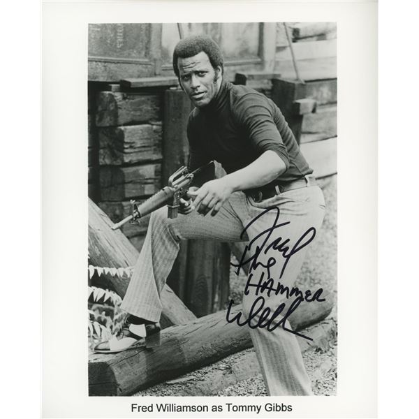 From Dusk Till Dawn Fred Williamson signed photo