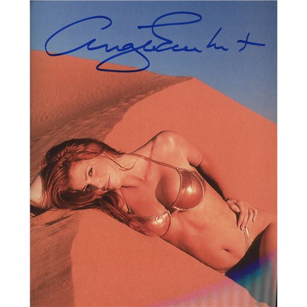 Sports Illustrated Swimsuit Model Angie Everhart signed photo
