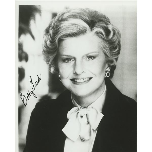 Betty Ford signed photo