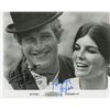 Image 1 : Katherine Ross and Paul Newman signed "Butch Cassidy and the Sundance Kid" signed movie photo. GFA A