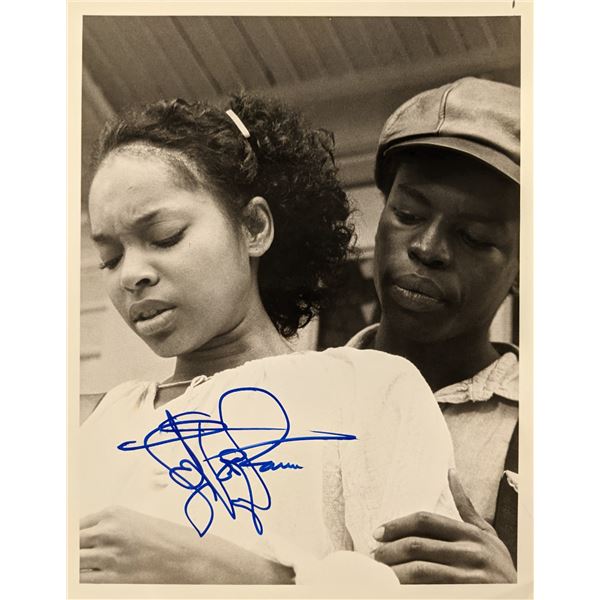 Roots Levar Burton signed photo