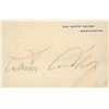 Image 1 : Calvin Coolidge signature cut. GFA Authenticated