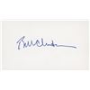 Image 1 : Bill Clinton signature cut