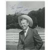 Image 1 : The Arizona Cowboy Rex Allen signed photo