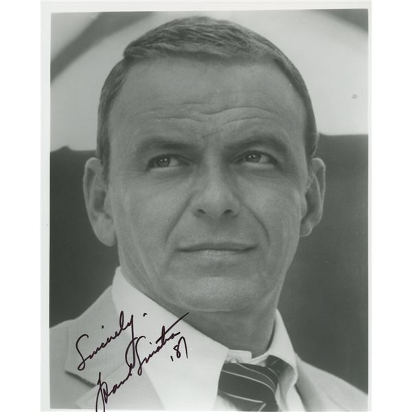 Frank Sinatra signed photo. GFA Authenticated
