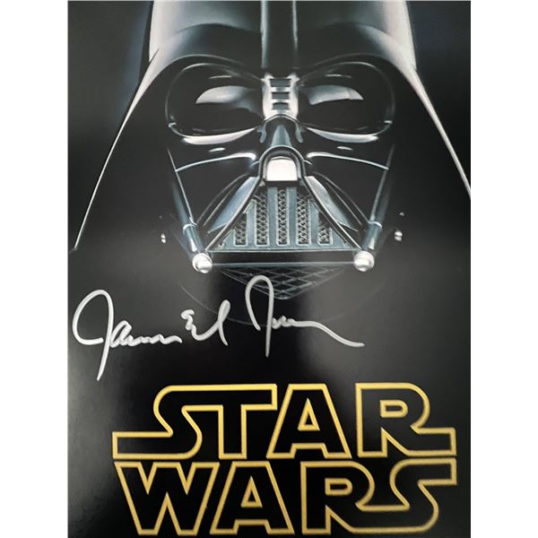 Star Wars Darth Vader James Earl Jones signed photo