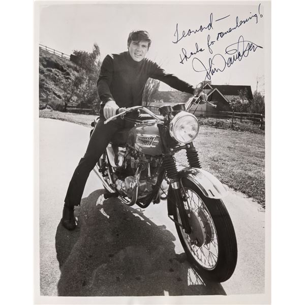 John Davidson signed photo