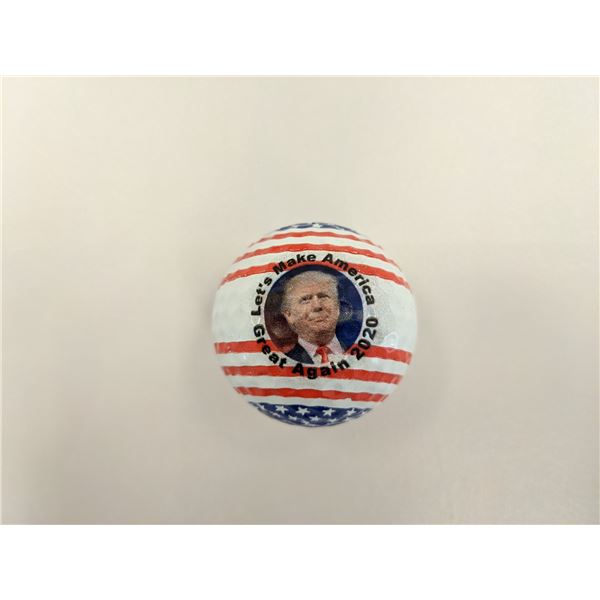 Donald Trump MAGA Golf Ball - Red White and Blue