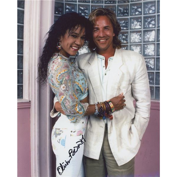 Miami Vice Olivia Brown signed photo