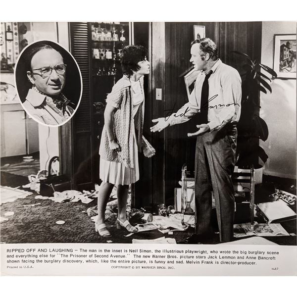 The Odd Couple Jack Klugman signed photo