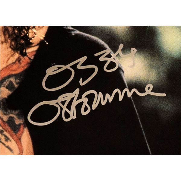 Ozzy Osbourne signed promo poster
