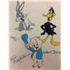 Image 1 : Looney Tunes Sketch signed by Virgil Ross, Chuck Jones and Friz Freleng