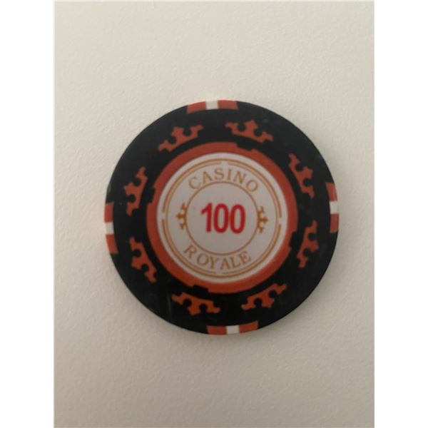 James Bond Casino Royale Replica poker chip