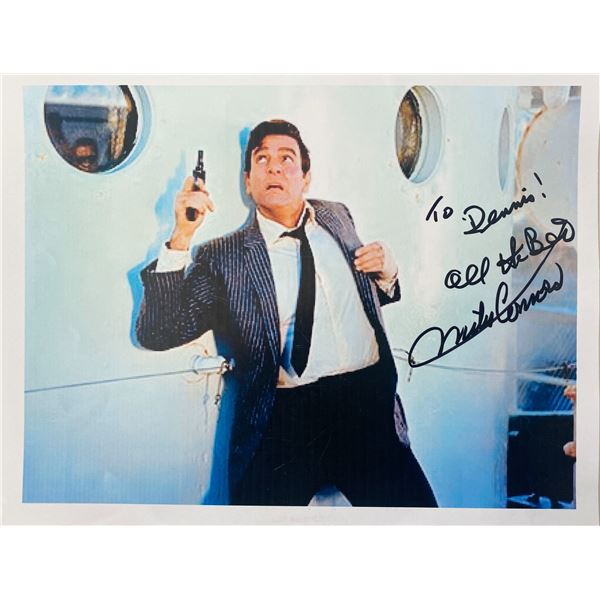 Mannix Mike Connors signed photo
