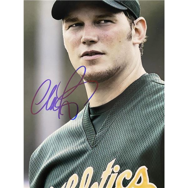 Chris Pratt signed photo