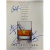 Image 1 : The Gentlemen cast signed mini movie poster