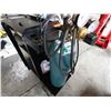 Image 8 : Rolling Welding Utility Cart w/ Tank & Hoses 21" x 12" x 26"H (Tank Was Just Refilled)