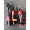 Image 1 : Qty 3 Milwaukee FUEL Power Tools: Cut-Out Tool, Die Grinder & Ratchet