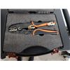 Image 2 : KF CPTEC Ratchet Wire Terminal Crimping Tool Kit in Hard Case