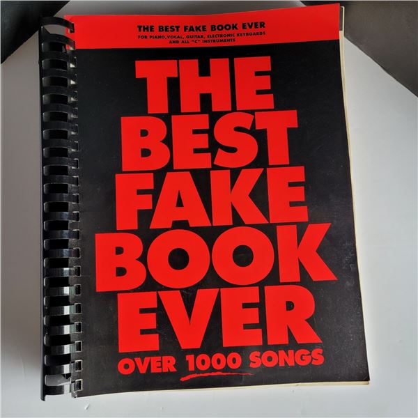 Best Fake Book Ever Over 1000 Songs