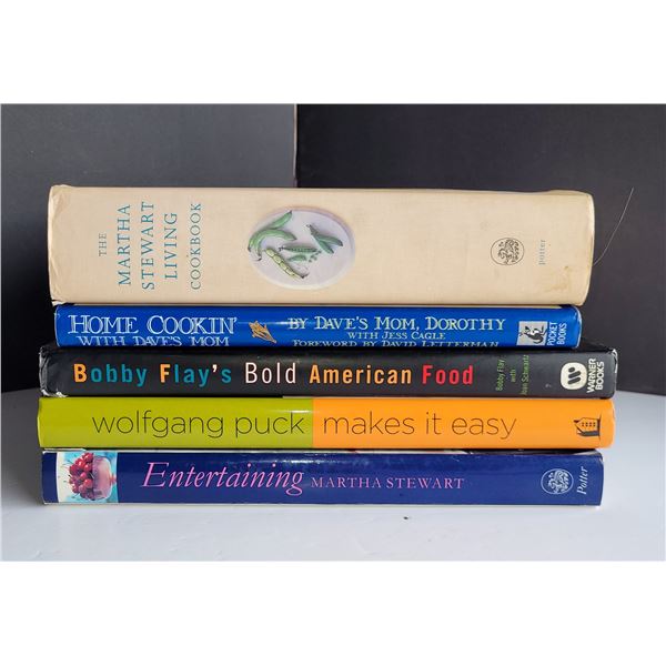 Selection of Celebrity Cookbooks