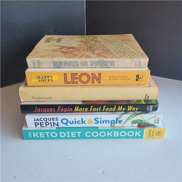 Assorted Cookbook Lot