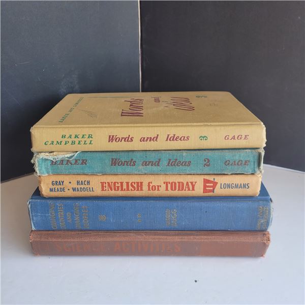 1950s School Textbooks Assortment