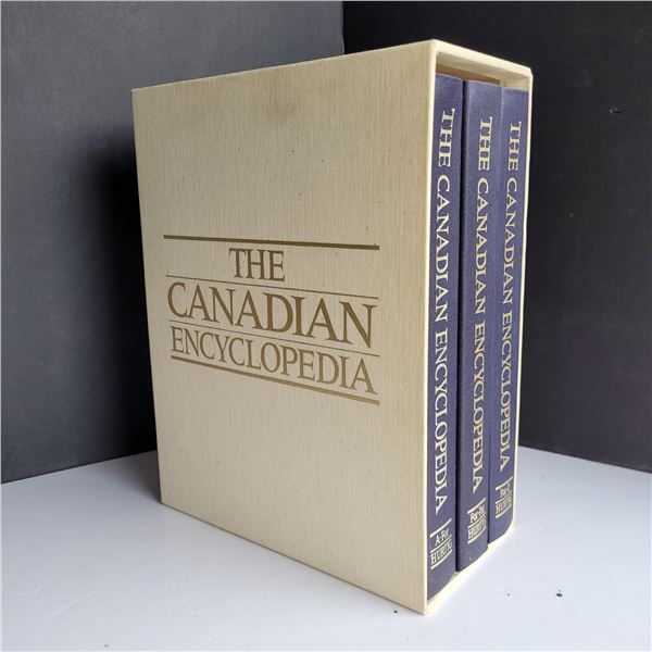 Iconic 3-vol Canadian Encyclopedia