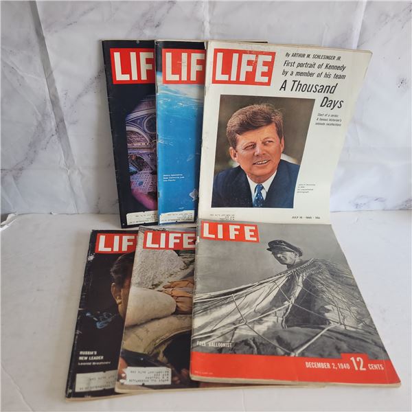 VINTAGE Life Magazines