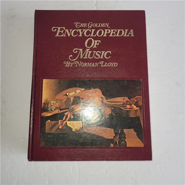 VINTAGE Golden Encyclopedia of Music