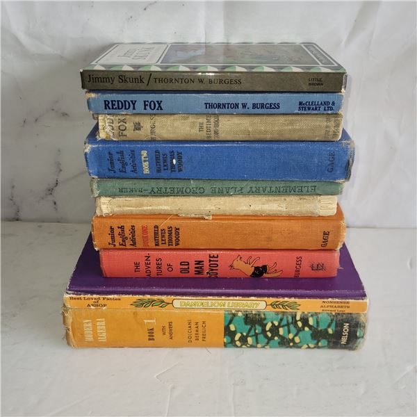 Antique & Vintage Kids Readers & Textbooks