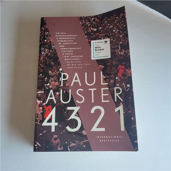 4321, Paul Auster, Soft Cover