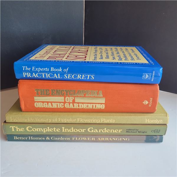 Lot of Gardening, Flower and Practical Secrets Books