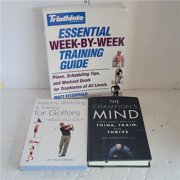 Lot of Athletic Training Books, New