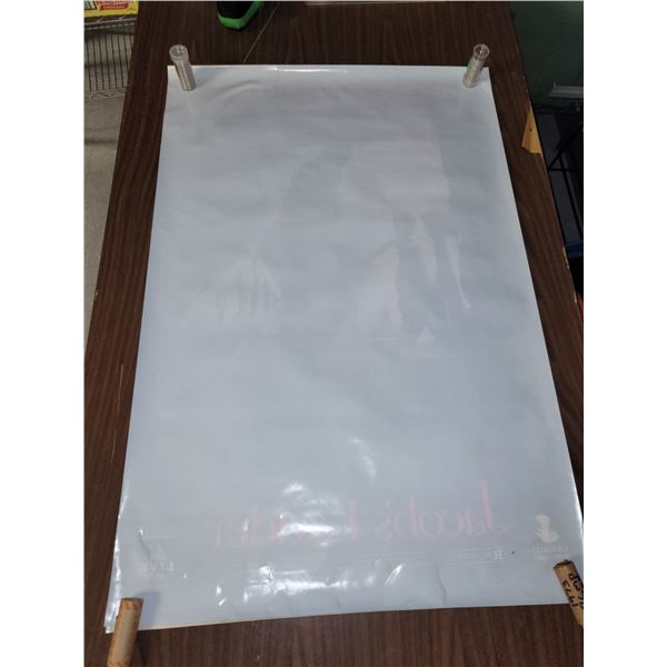 1990 Jacobs Ladder Movie Advertisement on Vinyl