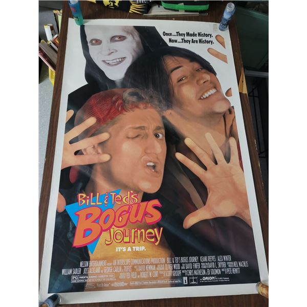 Bill & Ted's Bogus Journey Movie Poster - Double Sided - One Sheet