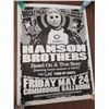 Image 1 : Hanson Brothers Concert Advertisment Poster