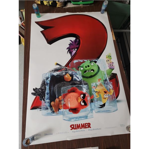 Angry Birds 2 Movie Poster - Double Sided - One Sheet