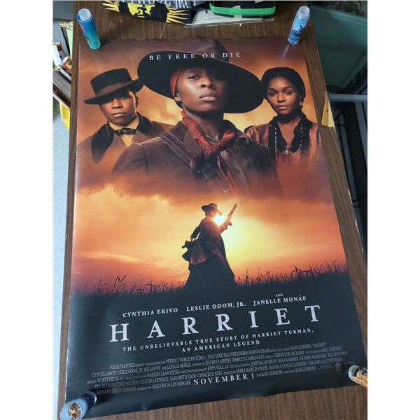 Harriet Movie Poster - Double Sided - One Sheet