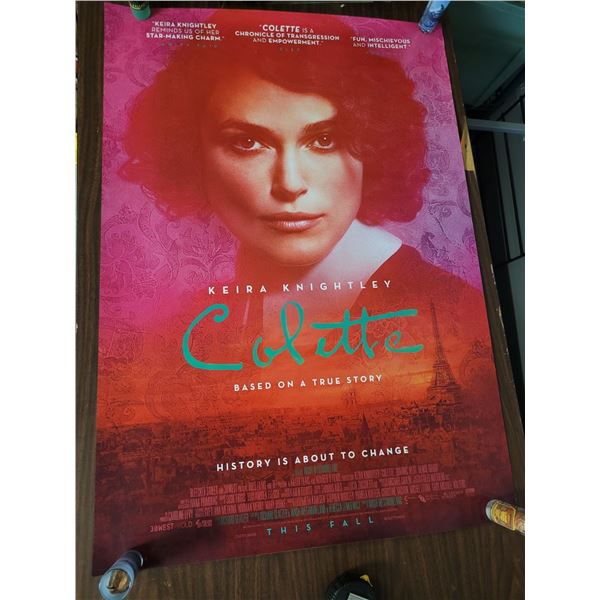 Colette Movie Poster One Sheet