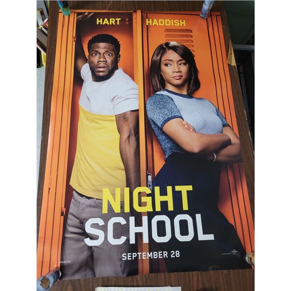 Night School Movie Poster - Double Sided - One Sheet