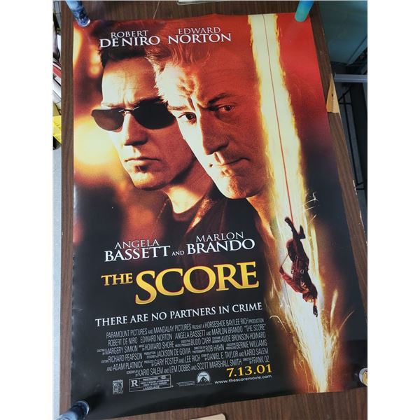 One Sheet Movie Poster - The Score - Double Sided