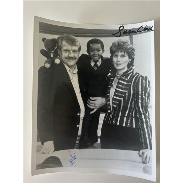 Webster Susan Clark and Alex Karras signed photo