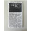 Image 1 : JFK Assassination Sam Sonsby signed newspaper print