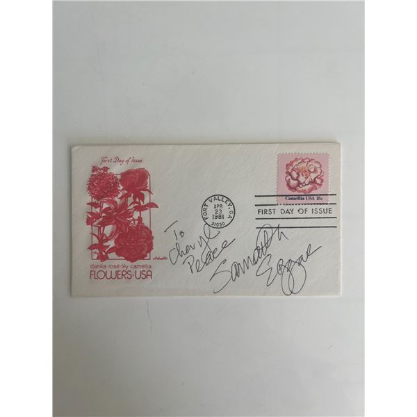 James Bond Girl Samantha Eggar signed FDC