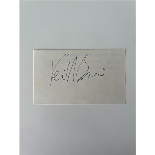 Classical conductor Keith Brion original signature